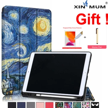 

For Lenovo Tab M7 TB-7305F TB-7305i TB-7305x PU Leather Slim Smart Case Cover Magnetic Stand Case Gift Tempered Glass Film