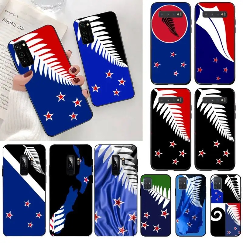 Hpchcjhm Nz New Zealand Flag Soft Silicone Black Phone Case For Samsung S Plus Ultra S6 S7 Edge S8 S9 Plus S10 5g Lite Phone Case Covers Aliexpress
