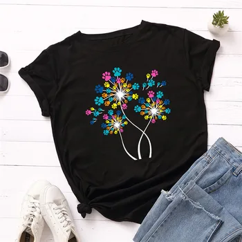 

Plus Size S-5XL New Dog Paw Print 100%Cotton Tshirt Women T-Shirt O Neck Short Sleeve Tees Summer T Shirt Female Tshirts Tops