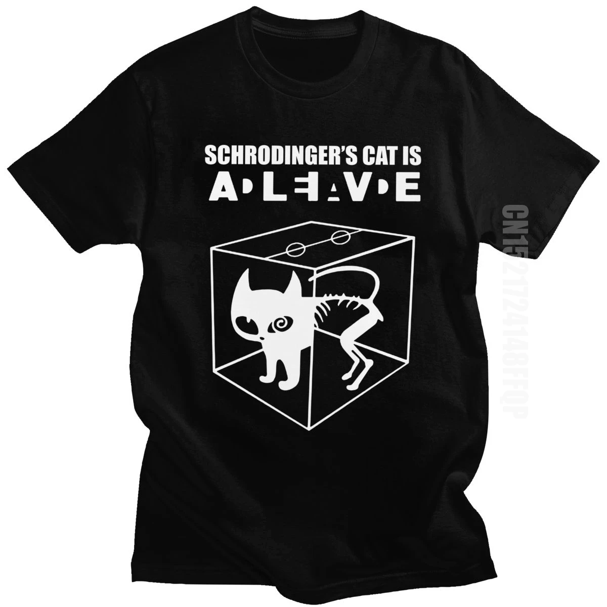 Schrodinger's Cat футболка для мужчин Теория Большого Взрыва мужская короткий рукав