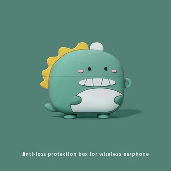 

Anti-fall Cartoon Dust-proof Protective Cover Silicone Case for OnePlus Buds TWS Wireless Earphone