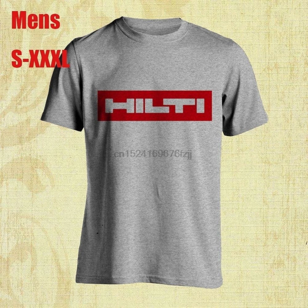 Футболка Hilti мужская с коротким рукавом модная классическая забавная футболка