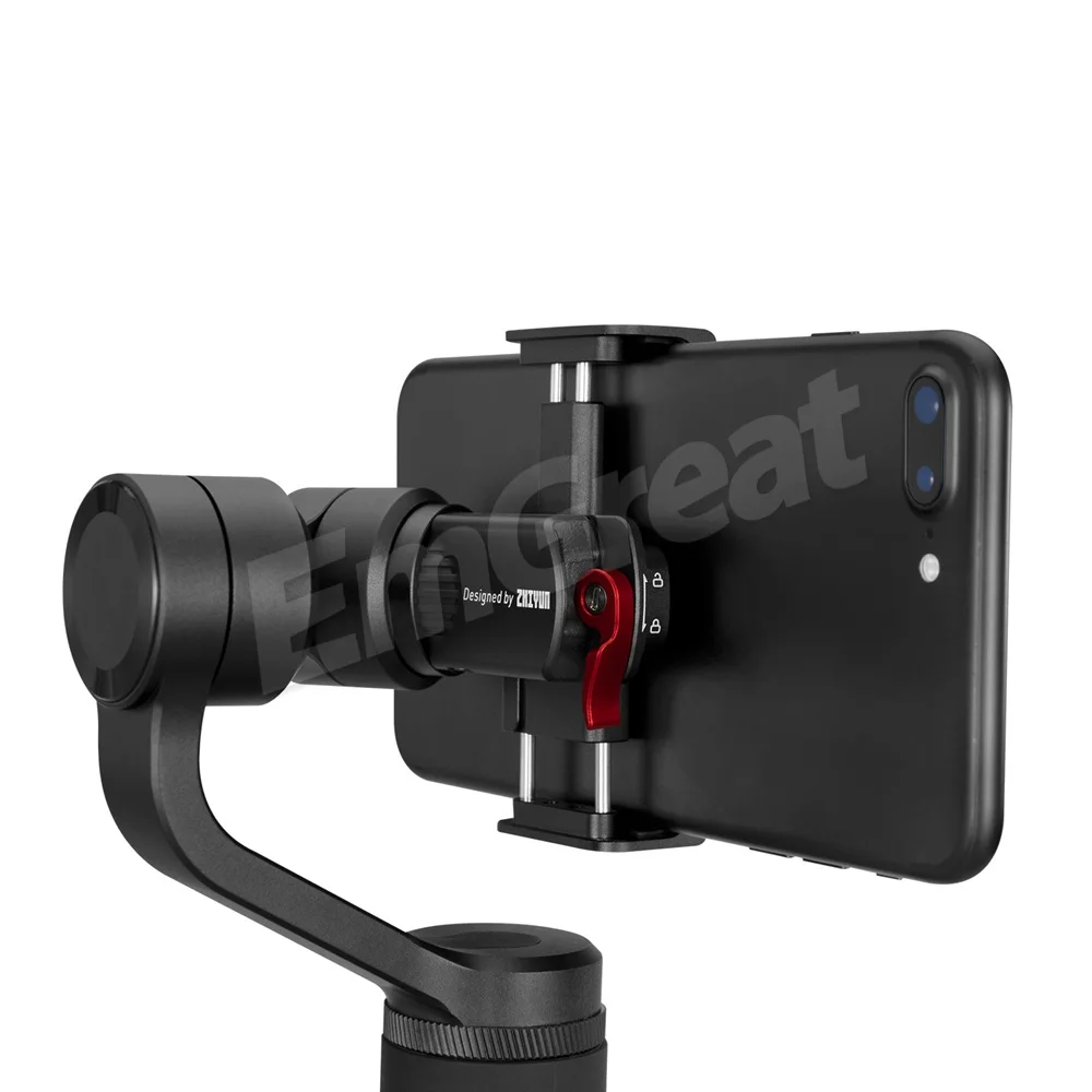 Zhiyun Smooth Q2 Pocket Size Portable 3-Axis Smartphone Handheld Gimbal Aluminum for iPhone 11 Pro Max XS X 8 other Mobile Phone
