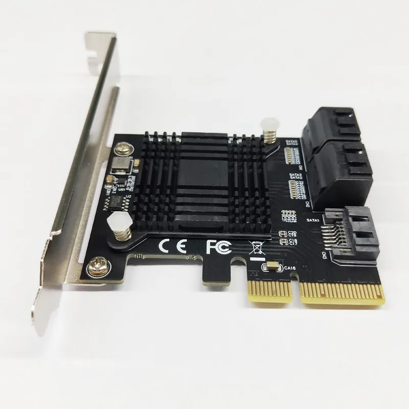 H1111Z плата расширения PCIE SATA контроллер PCI-E концентратор/карта на 3 0 карта 5 портов