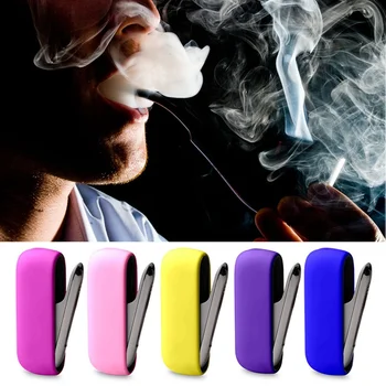 

Soft Silicone Cover Case For Iqos 3 Cigarette Accessories Carrying Protective Solid Color Case For Iqos 3.0