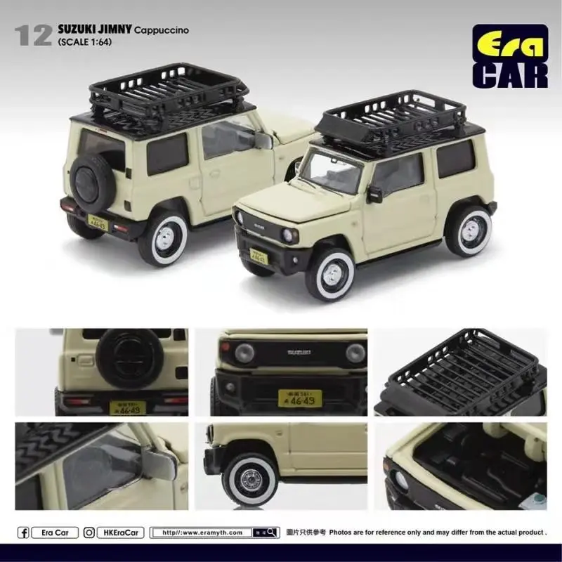 Era автомобиля 1: 64 Suzuki Jimny голубые капучино#12 внедорожный Стиль Япония пожарная команда автомобилей#13 литья под давлением модель автомобиля