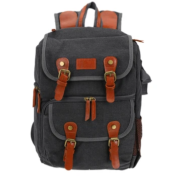 

Outdoor Wear-resistant Large Camera Lens Backpack Camera Bag Batik Canvas Waterproof Photography Bag for Nikon Canon Sony