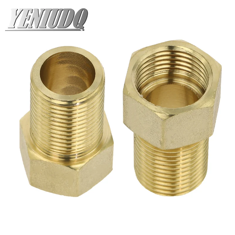 1/2BSP Male to Female Threaded Straight Pipe Fitting Coupler Connector 