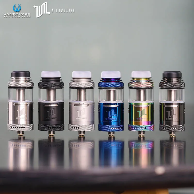 Оригинальный атомайзер Vandy Vape Widowmaker RTA 6 мл 25 мм двойная катушка настраиваемый