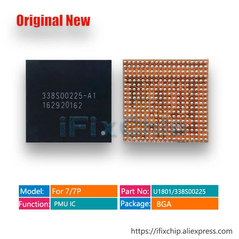 4pcs/lot U1801 PMU for iPhone 7 7plus 338s00225-A1 Main/Large/Big Power Management PMIC IC | Электронные компоненты и