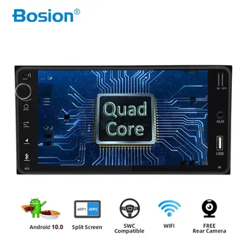 

Bosion Android 10.0 car dvd for toyota corolla 2 Din Universal car radio with navigation Bluetooth Wifi BT car stereo gps player