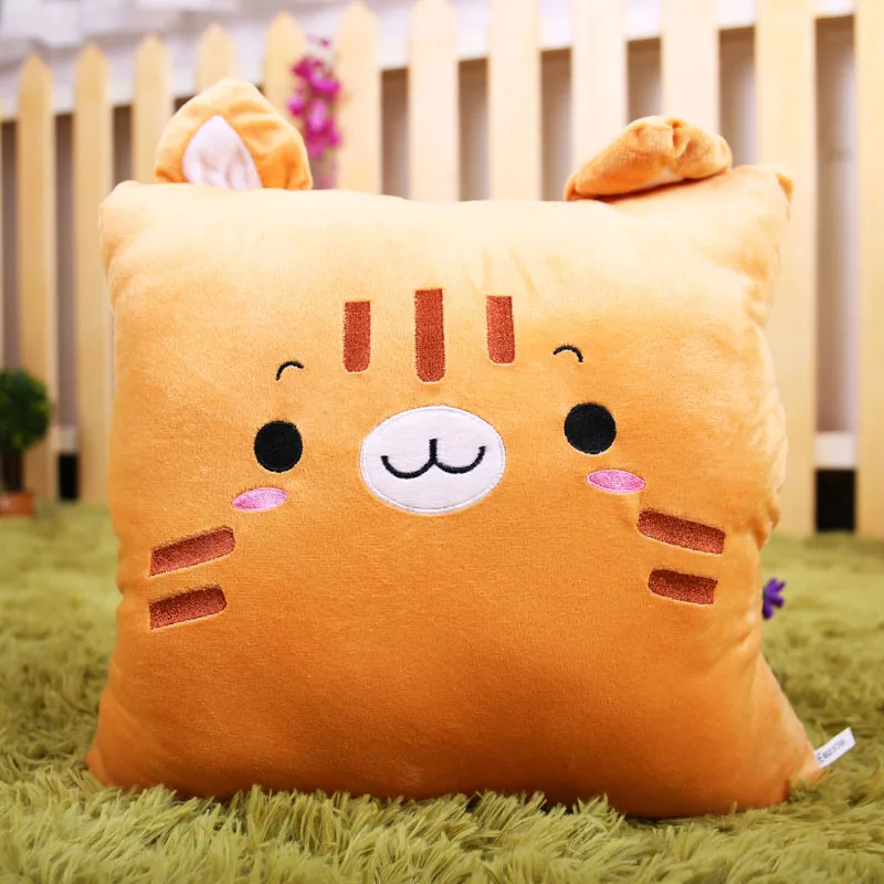 

Cartoon Totoro Three-in-One Pillow And Blanket Flannel Airable Blanket Hand Warmers Pillow Activity Gift Customization
