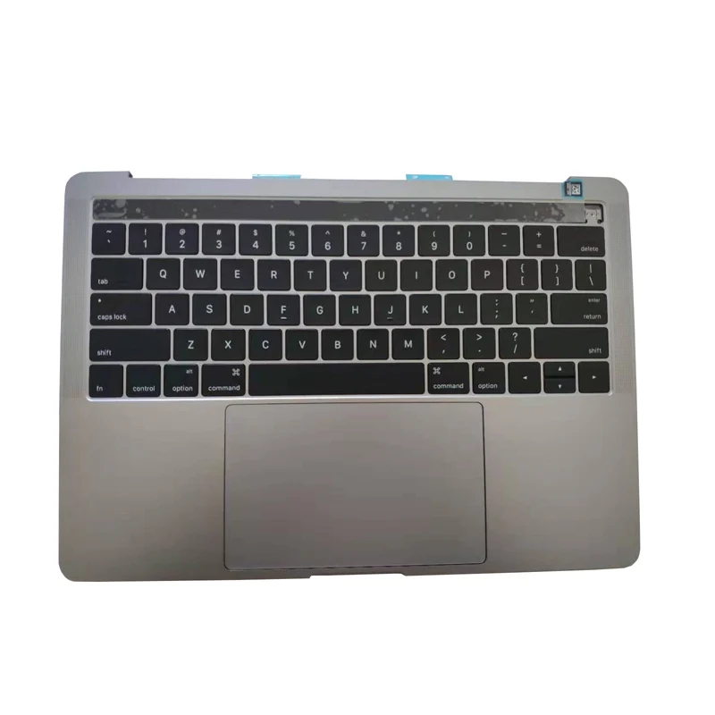 Grey Полный Топ чехол в сборе для MacBook Pro 13," A1706 Топ чехол в сборе год ноутбук Топ чехол замена клавиатуры EMC 3071 - Цвет: Grey