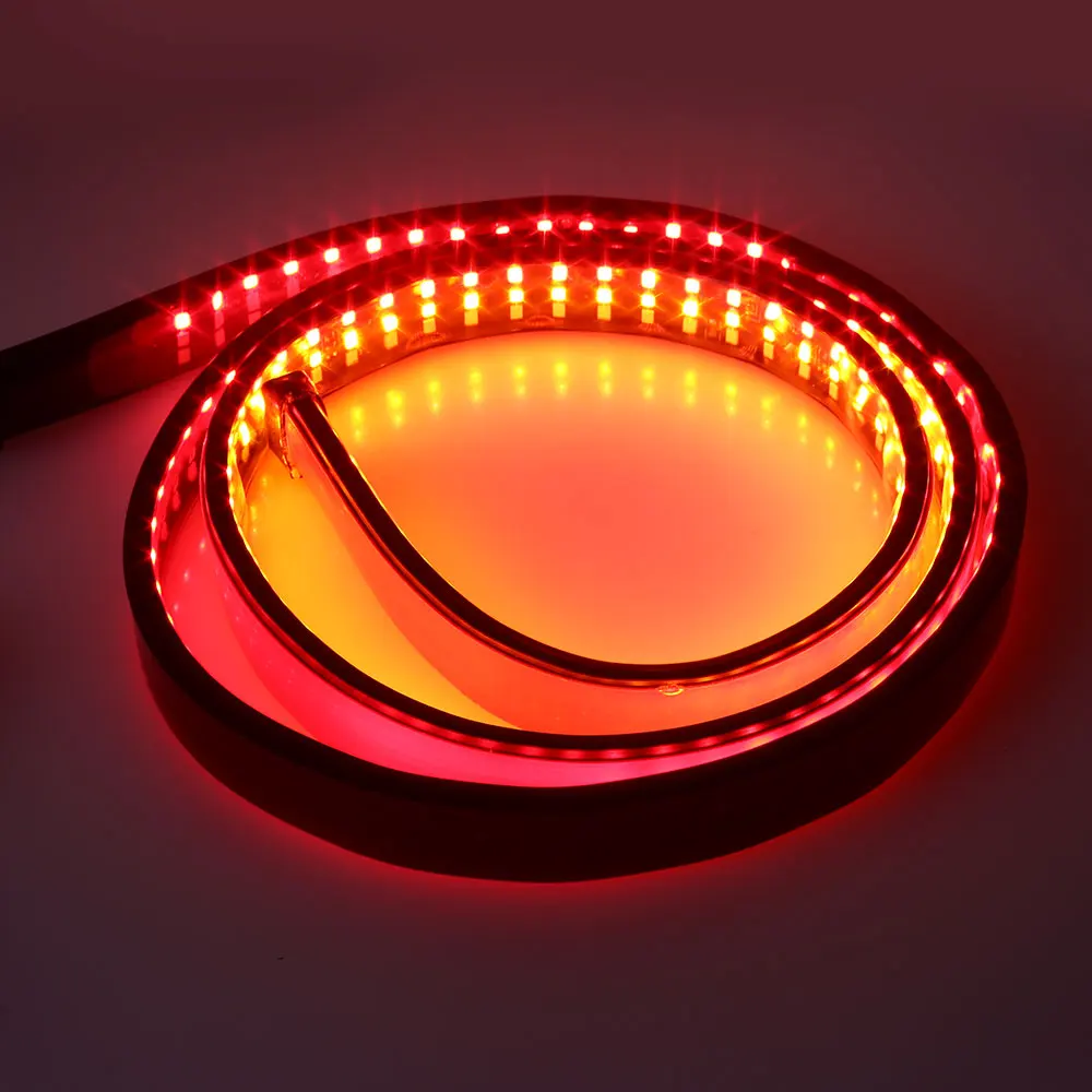 Red White Yellow Three Colors Turn Signal Brake Light Waterproof Taillight Durable Pickup Trucks Dynamic