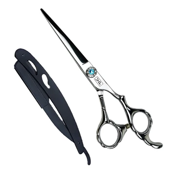 

Professional 6 Inch Thinning Shears Scissors Cutting Barber Cut Hair Scissors Set Hairdressing Scissors 440c 9cr13