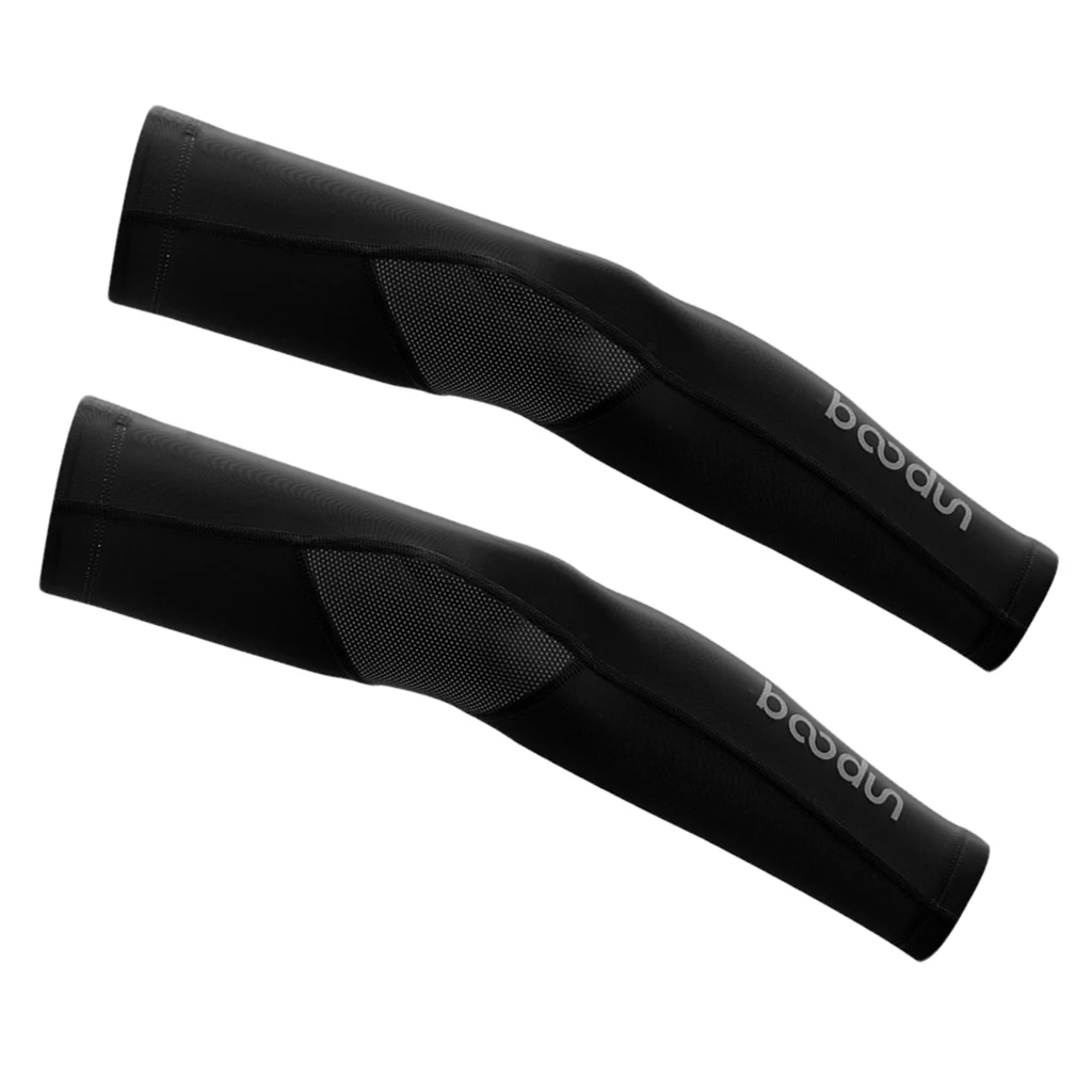 

Cooling Arm Sleeves Cover UV Sun Protection Outdoor Sports Cycling Black