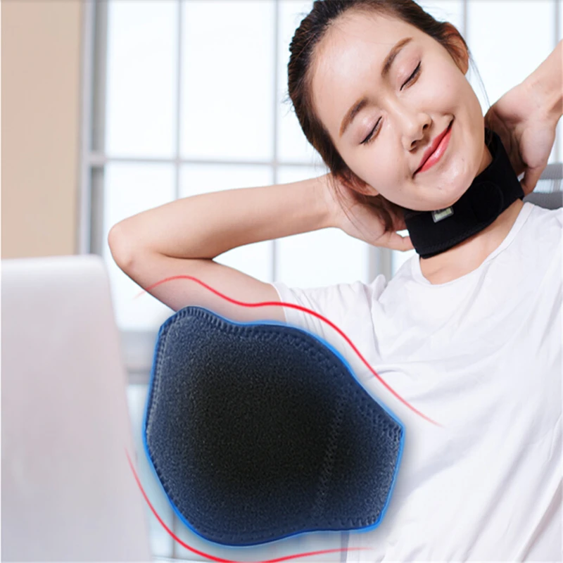 Far Infrared Warm Neck Pads With Straps Self-heating Care Humanized Design Stylish Comfortable Gifts | Красота и здоровье