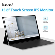 Eyoyo EM15F 15," портативный HDMI ЖК сенсорный экран игровой монитор ips 1920x1080 HDR Тип USB C Дисплей HDR для телефона ПК Xbox one