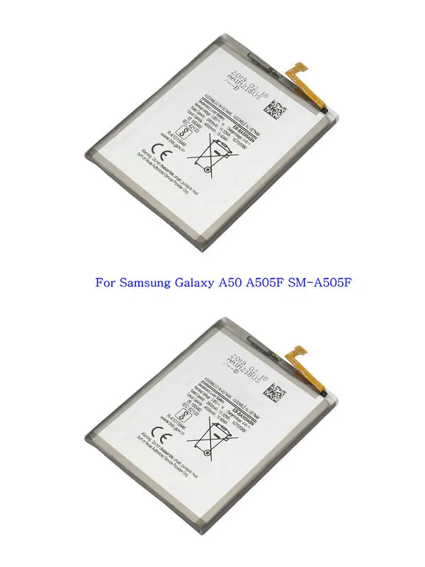 2PCS Battery Only 1x4000 mAh 15.40Wh запасная батарея EB-BA505ABN EB-BA505ABU для samsung Galaxy A50 A505F SM-A505F Аккумуляторы для телефонов - Цвет: 2PCS Battery Only