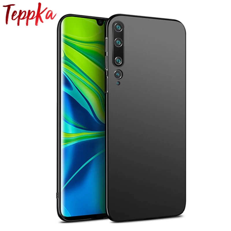 Ультратонкий Жесткий чехол для телефона Mi 10 Pro матовая жесткая пластиковая
