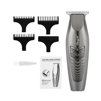 

Corded/Cordless Hair Trimmer Professional Stainless Steel Hair Clipper Strong Motor Barber Haircutter T-Blade Hair Cutting Razor