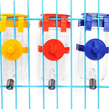 

Plastic Hamster Drinker Water Bottle Dispenser Feeder Hanging Pet Dog Guinea Pig Squirrel Rabbit Drinking Head Pipe Fountain