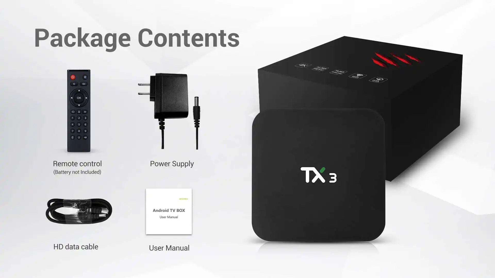 Tanix TX3 Smart tv Box S905X3 4 Гб ОЗУ 32 Гб ПЗУ 2,4G 5G WiFi Android 9,0 ТВ приставка поддержка голосового управления Facebook