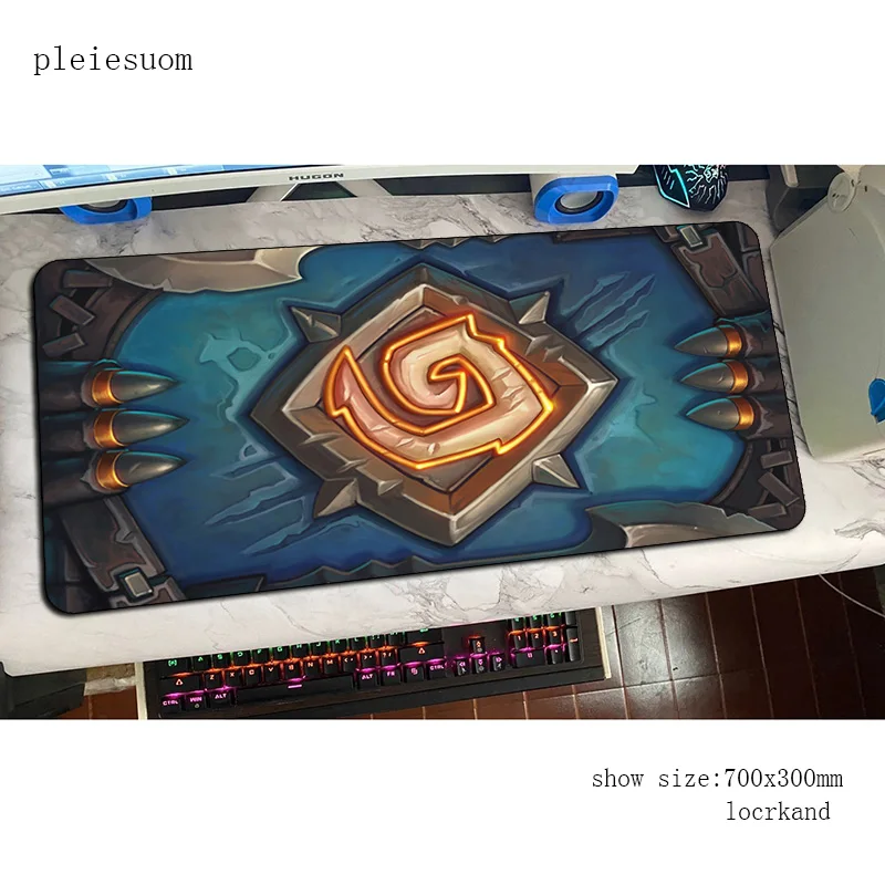 Коврик для мыши Hearthstone высококачественные коврики 700x300x3 мм лучший игровой коврик