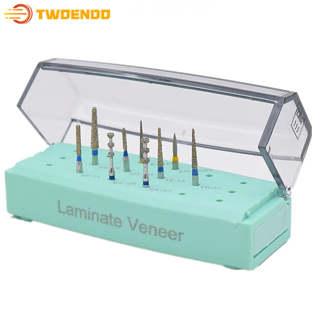 Dental 135℃ Sterilization Diamond Burs Kit Endo Kit Convenient Dentist