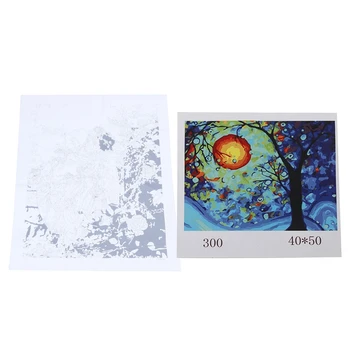 

2 Set Diy Oil Painting Paint By Number Kit, Dream Tree By Van Gogh & Little Girl and White Pigeon