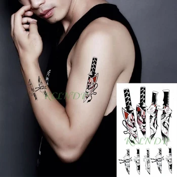 

Waterproof Temporary Tattoo Sticker cartoon Naruto knife sexy girl cat Fake Tatto Flash Tatoo big size tattoos for Women Men