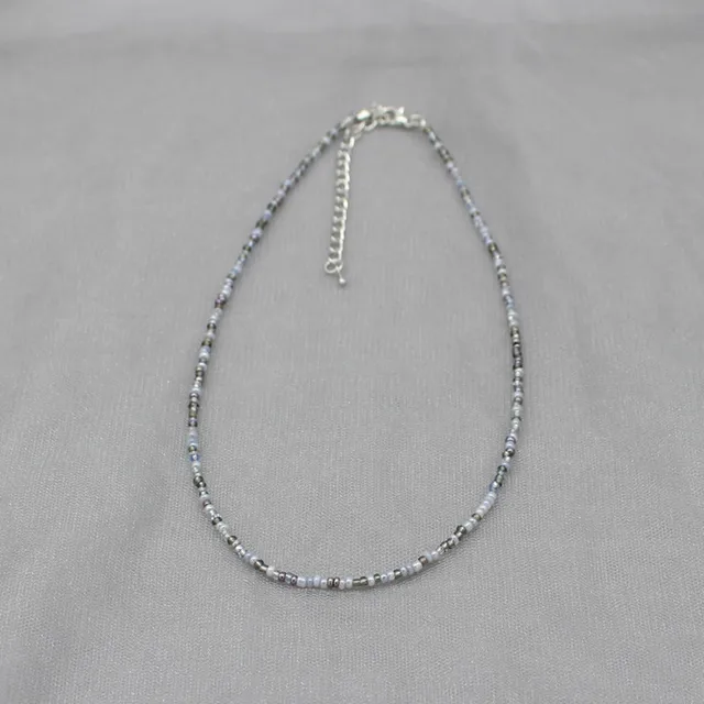 Collier ras du cou Simple en perles de rocaille pour femmes, Collier de bohème coloré fait à la main, cadeau de bijoux