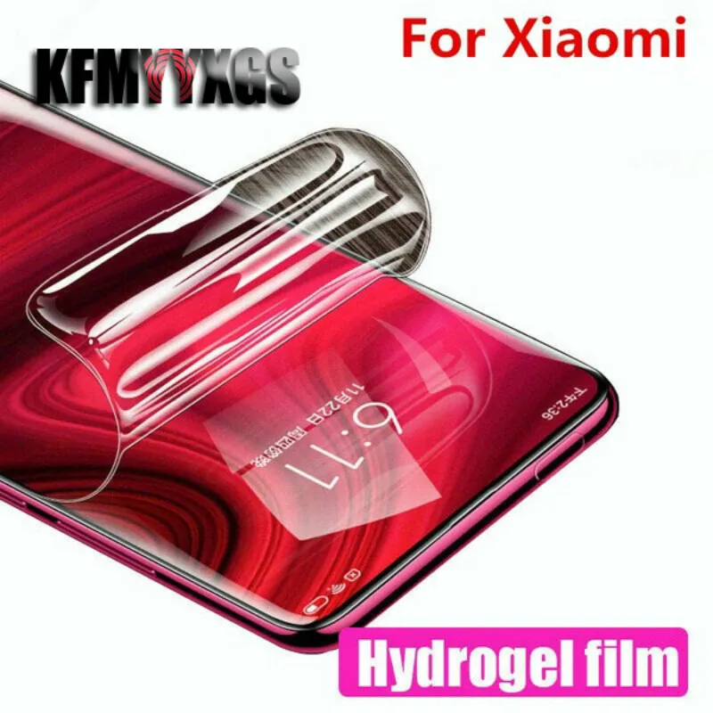 Полностью Гидрогелевая пленка для защиты экрана Xiaomi Redmi 4 4X 5 5Plus 6 6A 6Pro Защитная