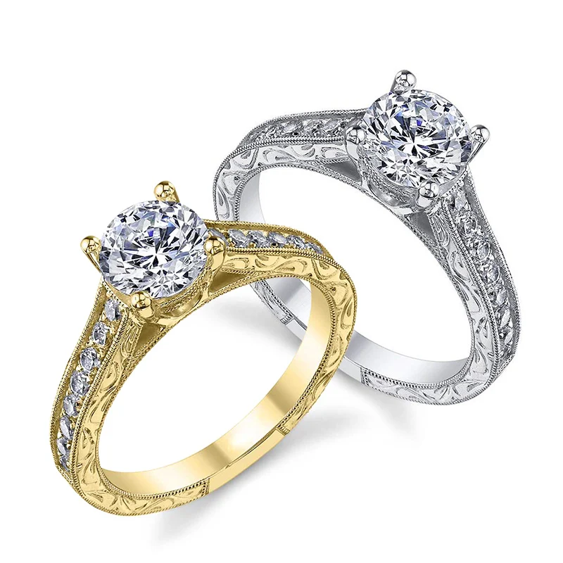 Sparkling Pattern Ring 2025