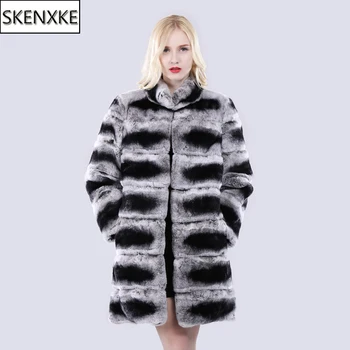 

Winter Thick Women Hight Quality Real Rex Rabbit Fur Coat Natural Warm Fur Jacket Lady Soft 100% Genuine Rex Rabbit Fur Overcoat