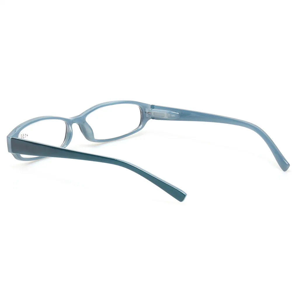 Henotin čtení brýle jaro pant móda muži ženy oválné formulovat předpis čtečka dioptrické brýle dekorační diopter brýle