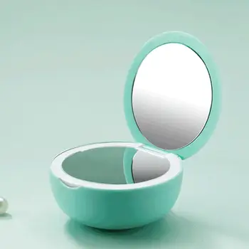 

Mirror Bluetooth Speaker LED Light 3X Magnifying Mini Fashion Gift Home Cosmetic Adjustable light Loudspeaker USB Rechargeable