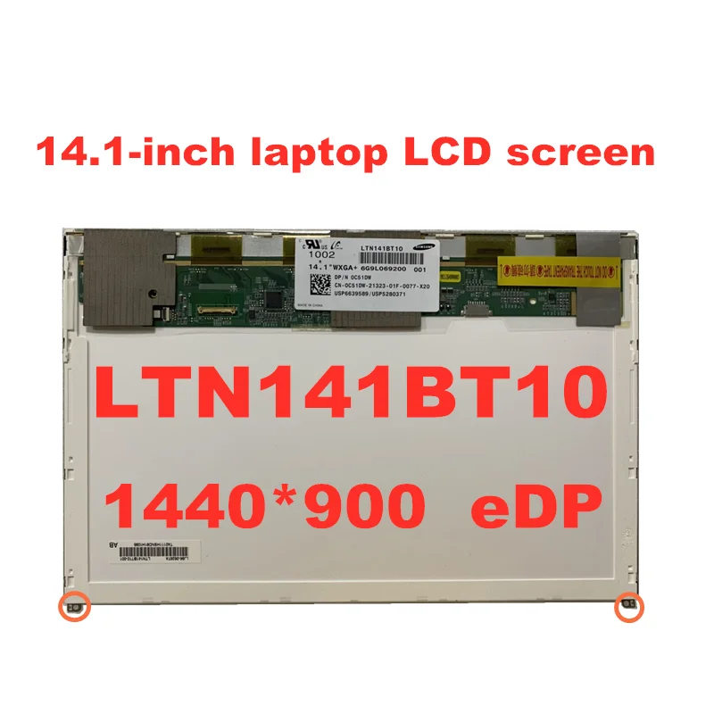 Оригинальный LTN141BT10 001 B141PW04 V.1 LP141WP2 TPA1 для Dell E6410 E5410 14 1-дюймовый ЖК-дисплей Панель eDP