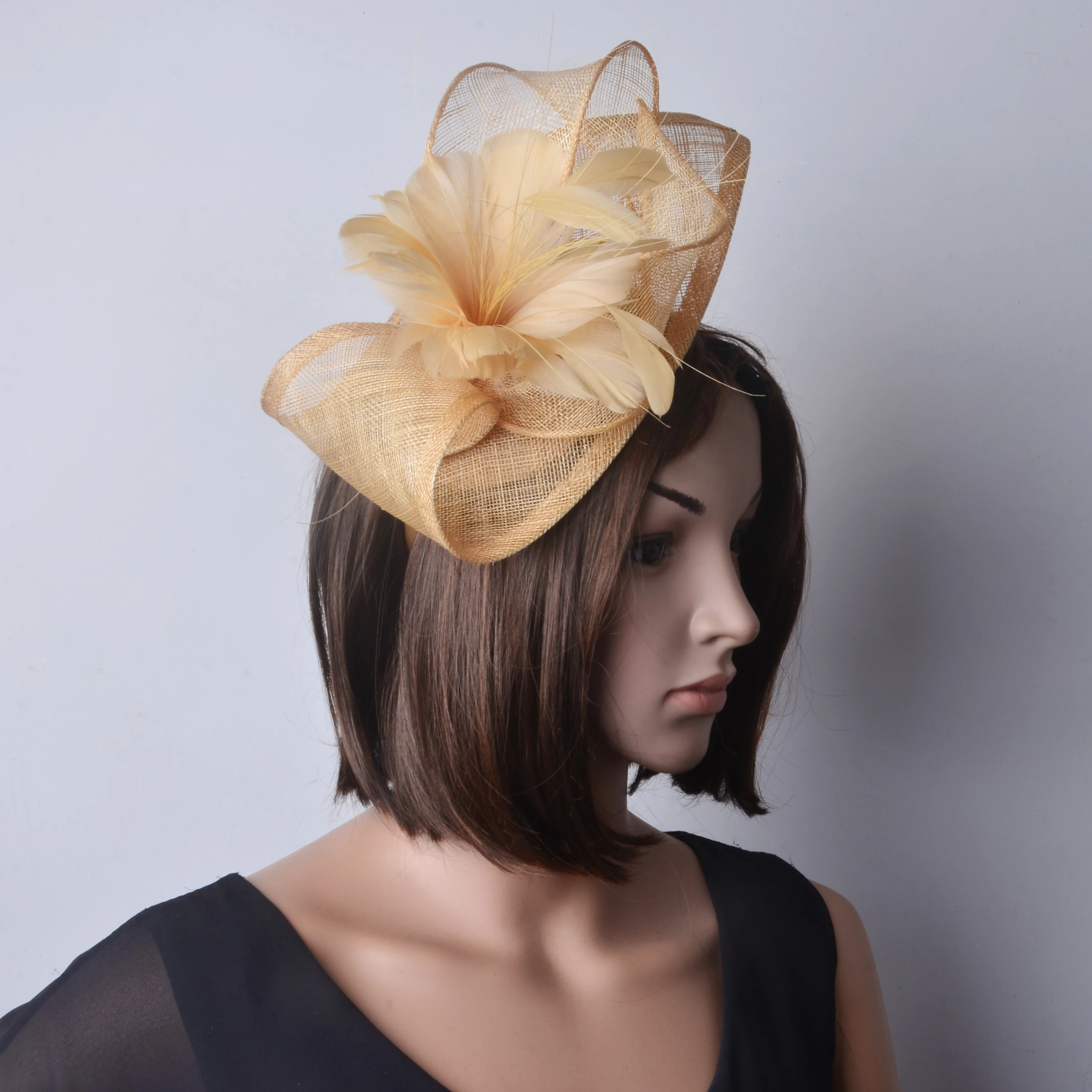 New Colour.sinamay Fascinator Hat 
