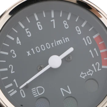 

Motorcycle Black Odometer Speedometer And Tachometer With Bracket For GN 125