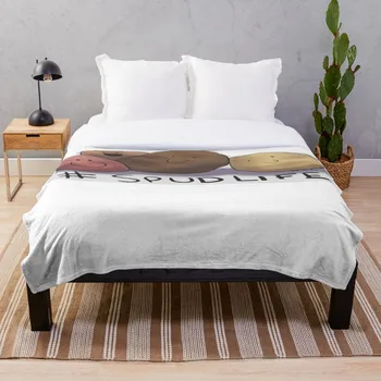 

Soft Blanket for Bed Sherpa Flannel Fleece Blanket Home Travel Sofa Soft Throw Blanket Black Cat Had A Heart Attack