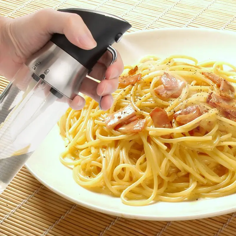 2-In-1 Oil Spray Bottle, Olive Oil Dispenser Kitchen Oil Sprayer For Cooking, Bbq, Salad, Baking, Roasting, Kitchen Tools