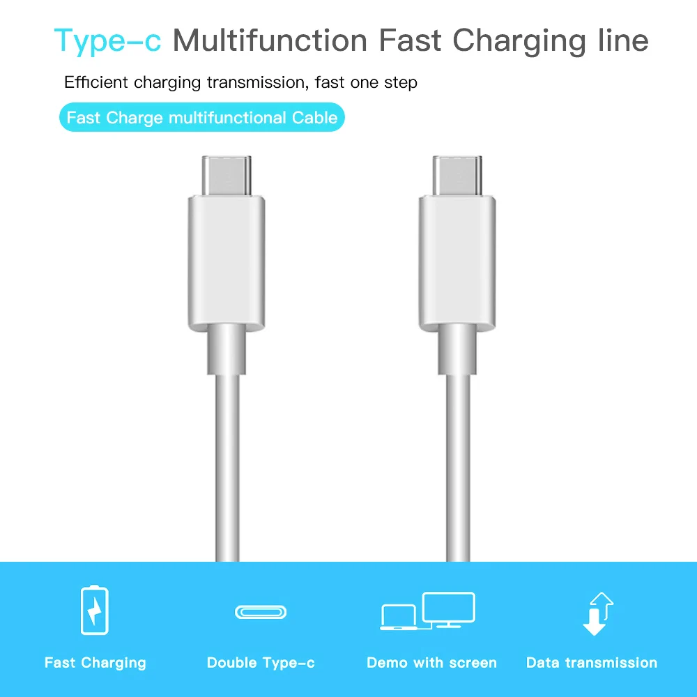 Зарядный кабель Kebidu USB Type C к для Samsung S10 Note 9 быстрая зарядка быстрое зарядное