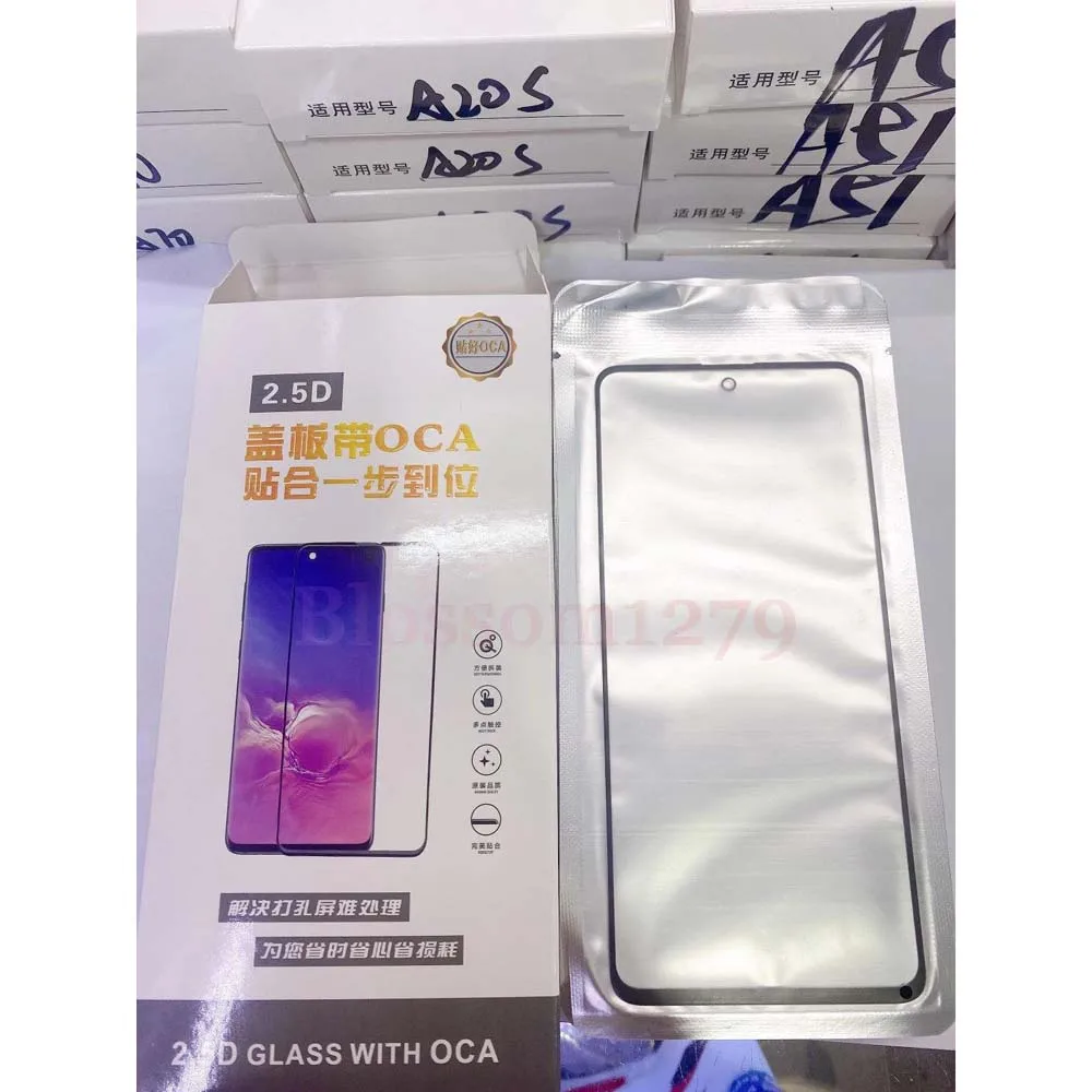 10 шт. сенсорный ЖК-экран OCA для Samsung Galaxy A10 A10s A10e A20 A20s A20e A30 A40 A50 A70 A80 A90 J4 Plus + J415 |