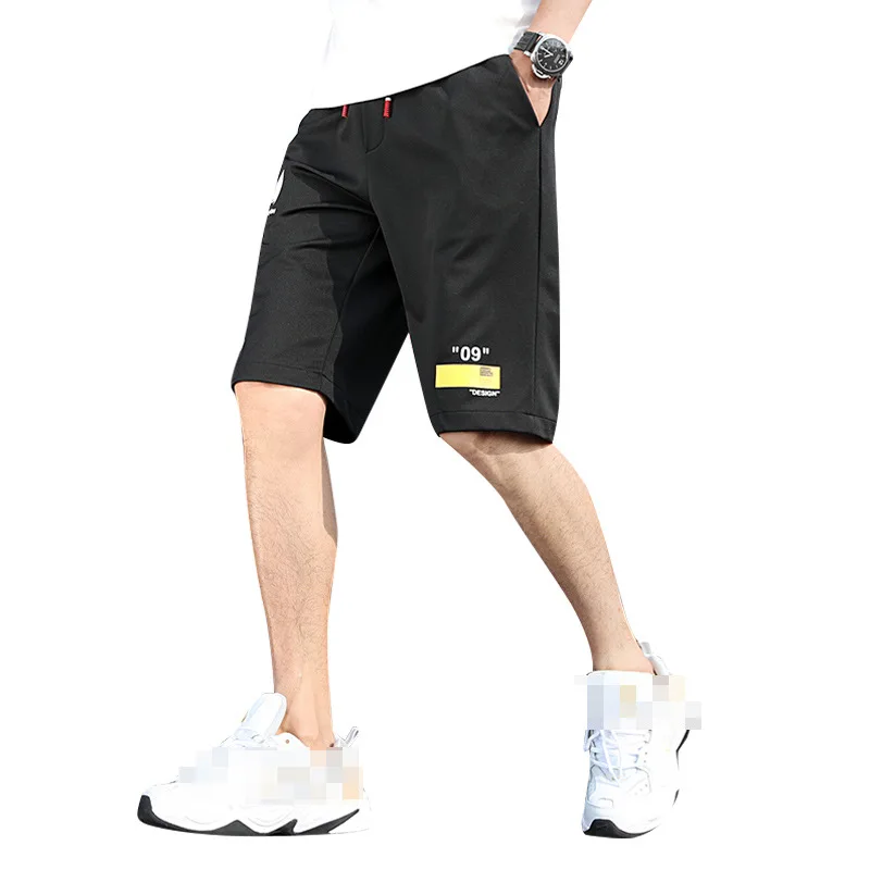 Men Summer Compression shorts Solid Bat Patterns and Letter Printing Breathable Elastic Waist Fashion Joggers Casual Shorts Men Summer Compression shorts Solid Bat Patterns and Letter Printing Breathable Elastic Waist Fashion Joggers Casual Shorts
