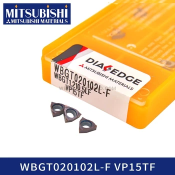 

Mitsubishi WBGT020102L-F VP15TF WBGT020104L-F carbride inserts cnc turning tool holder SWUBR lathe cutter WBGT060102L-F steel