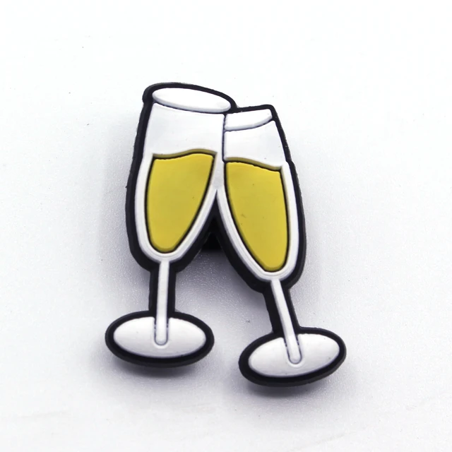 High Imitation 1PCS PVC Shoe Charms Cactus/ Luggage/Sunglasses/Jet Plane Shoe Decoration Accessories for Croc jibz Kid's Party 11