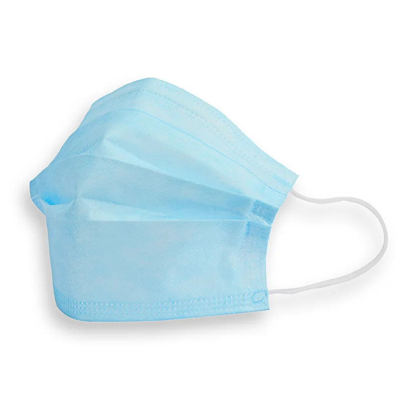 

100pcs disposable non-woven three-layer ordinary civilian protective mask dustproof mask active windproof maskN04070