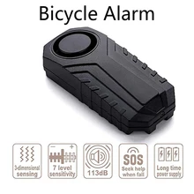 Сигнализация Пульт дистанционного управления для Xiaomi 113dB powstro анти-потерянный пульт дистанционного управления для мотоцикла, велосипеда, сигнализация для велосипеда, замок, сирена, сигнализация, пульт дистанционного управления