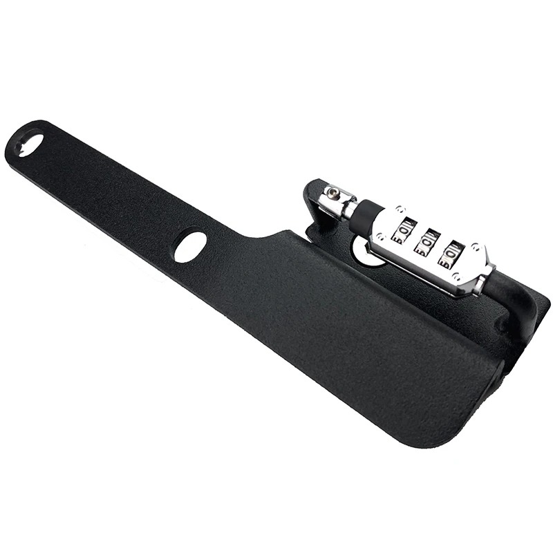 

For 1050/1190/1290 Adventure 2013 2014 2015 2016 Motorcycle Helmet Lock Password Mount Hook Black Side Anti-theft Security